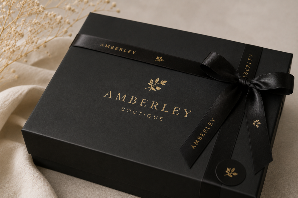 Luxe geschenkdoos met foliedruk en Spot UV
