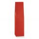 Wijnverpakking Bottle Box 1-fles 9x9x38cm Rood - Set van 50 stuks