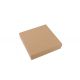 Geschenkdoos Classic 20,7x20,7x4,3cm Bruin - Set van 20 stuks.