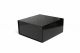 Magneetdoos glans 22x22x10cm Zwart - Set van 25 stuks.