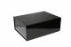 Magneetdoos glans 33x22x10cm Zwart - Set van 25 stuks.