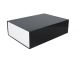 Magneetdoos glans 35x25x10cm Zwart/Wit – Set van 25 stuks.