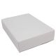 Verzenddoos colors 30,5x9x42cm Wit - Set van 50 stuks.