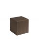 Geschenkdoos Qubus 7x7x7cm Bruin – Set van 200 stuks.