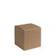 Geschenkdoos Qubus 7x7x7cm Naturel – Set van 200 stuks.
