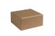 Geschenkdoos Smartbox 25x24x12cm Naturel – Set van 60 stuks.