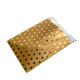 Cadeauzakjes 18x23,5+3cm Goud/Goud stars - Set van 100 stuks.
