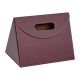 Geschenkdoos Triangel 21x14x15cm Bordeaux – Set van 35 stuks.