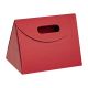 Geschenkdoos Triangel 21x14x15cm Rood – Set van 35 stuks.
