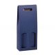 Wijnverpakking 2 flessen blauw