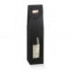Bottle Box 1-fles 9x9x38cm ZWART - Set van 50 stuks