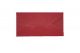 Envelope 22,3x0,3x11,5cm ROOD - Set van 150 stuks.