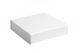 Magneetdoos mat gelamineerd 22x22x5 cm wit