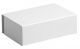 Magneetdoos mat gelamineerd 40x30x15 cm wit