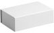 Magneetdoos mat gelamineerd large wit