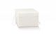 Trendbox koord 24,5x24,5x18cm WIT– Set van 30 stuks.