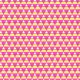 Trendy TRIANGLE PINK YELLOW