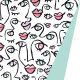 Trendy (dubbelzijdig) FACES MINT