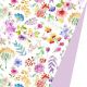 Trendy (dubbelzijdig) AQUAREL FLOWERS