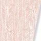 Trendy (dubbelzijdig) HERINGBONE PINK WHITE