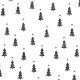 Trendy TINY TREES WHITE BLACK
