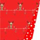 Trendy (dubbelzijdig) KIDS RENDEER RED