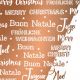 Trendy (dubbelzijdig) WISHING MERRY XMAS COPPER