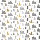 Trendy LANDSCAPE SILVER GOLD
