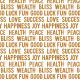 Trendy XMAS LETTERS OCHRE
