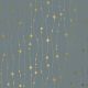Trendy STARS FALLING GREY GOLD
