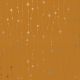 Luxe gemetalliseerd STARS FALLING OCHRE
