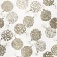 Luxe gemetalliseerd XMAS ORNAMENT WHITE GOLD