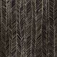 Luxe gemetalliseerd HERRINGBONE BLACK GOLD