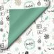    KERSTPAPIER GROEN Celebrate