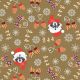   KERSTPAPIER BRUIN Winter