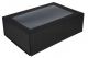 Magneetdoos 'clearbox' | venster zwart