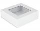 Magneetdoos clearbox venster wit
