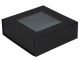 Magneetdoos clearbox venster zwart
