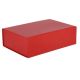 Magneetdoos wijndoos 33x22x10cm Rood- Set van 25 stuks (2-flessen)