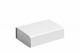 Magneetdoos mat gelamineerd silktouch wit
