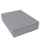 Verzenddozen colors 30,5x9x42cm ZILVER- Set van 50 stuks.