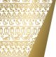 Trendy SINT SYMBOLS WIT/GOUD (DUBBELZIJDIG)