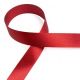 Satijnlint rood