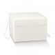 Trendbox koord 35,5x29x19,5cm WIT – Set van 30 stuks.