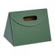 Triangel 21x14x15cm DONKERGROEN – Set van 35 stuks.