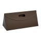 Triangel 35,5x14x15cm BRUIN – Set van 35 stuks.