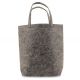 Vilten Tote bag DONKERGRIJS
