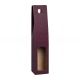Bottle Box 1-fles 8,5x8,5x40cm BORDEAUX - Set van 35 stuks