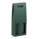 Bottle Box 2-flessen 17x8,5x40cm DONKERGROEN - Set van 35 stuks