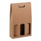 Bottle Box 3-flessen 25,5x8,5x40cm NATUREL - Set van 35 stuks